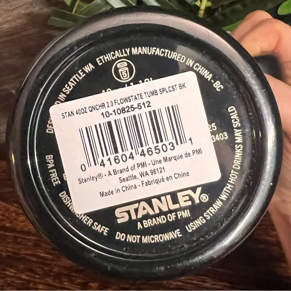 Stanley Halloween 40oz H2.0 Flowstate Quencher Tumbler in Spellcast Black. NWT! - Picture 10 of 11